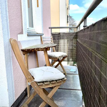 Antoni Homes 2 Personen I Zentral I Studio I Balkon Apartament Augsburg